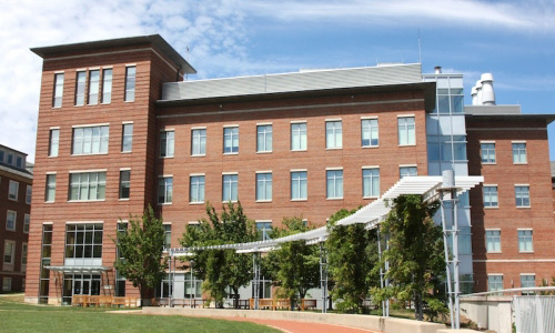 photograph of Samson Talbot Hall of Biological Science