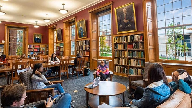 Presidents room in doane library