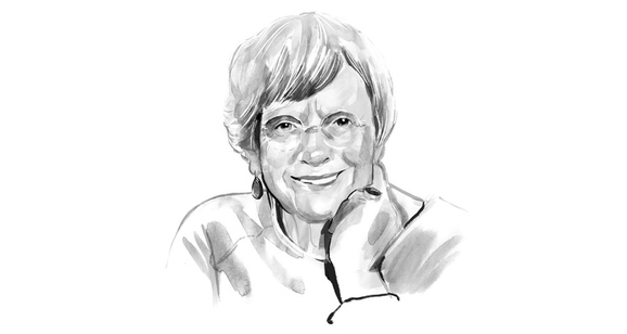 Illustration of Janet Freeman.