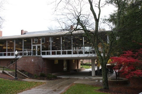 Curtis Dining Hall Campus Map