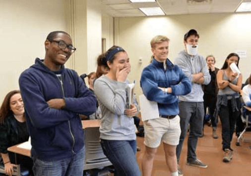 students in classroom