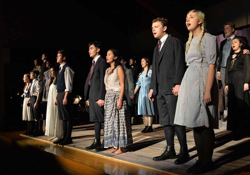 Cast of Spring Awakening - November 2016