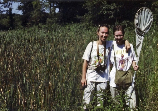 Holly and Ave at Old Minnow Pond