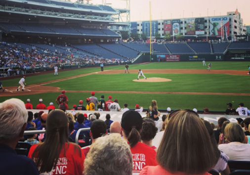 Lugar Scholars baseball game