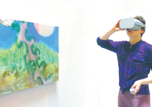 Al DiLorenzo, 'Painting Virtual Reality'