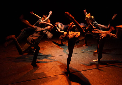 Denison students and Sri Lankan performers dance in concert