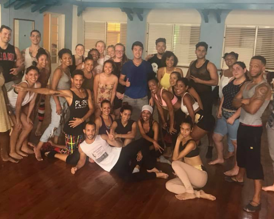 Workshop and performance by Cucalambe on Folkoric dance in Cuba