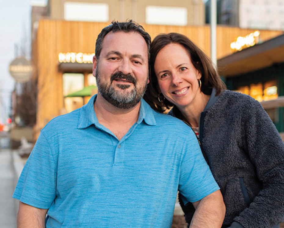 George Gastis ’92, pictured with his wife, Laura Lee Gastis ’91