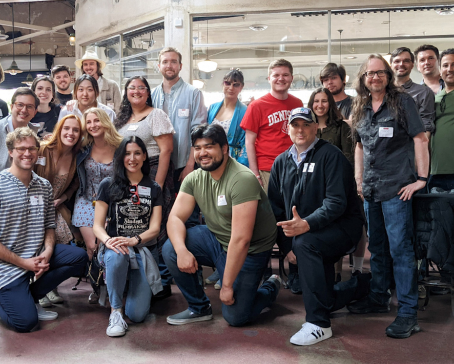 Cinema students in Los Angelos during spring break.