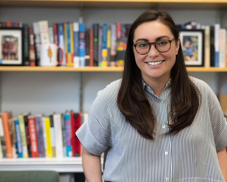 Assistant Professor Jessica Burch arrived at Denison in 2019.