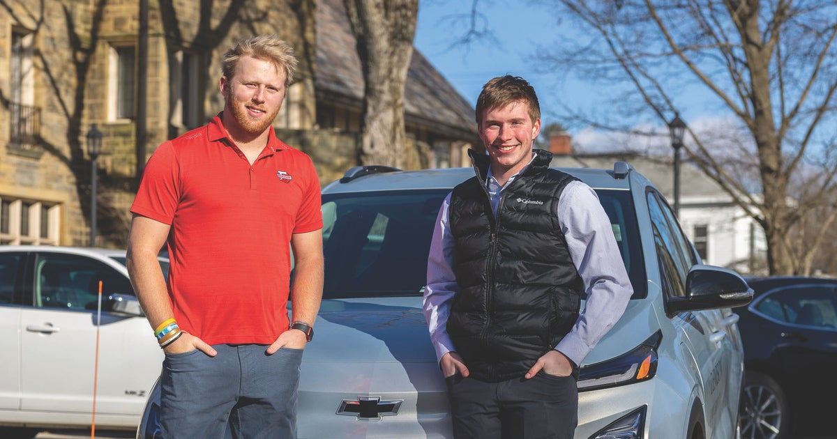 Charging toward a more sustainable Denison Spring 2023 Denison Magazine