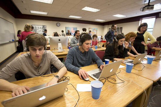 Students at computer11