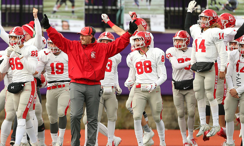 Denison football team takes the NCAC Championship