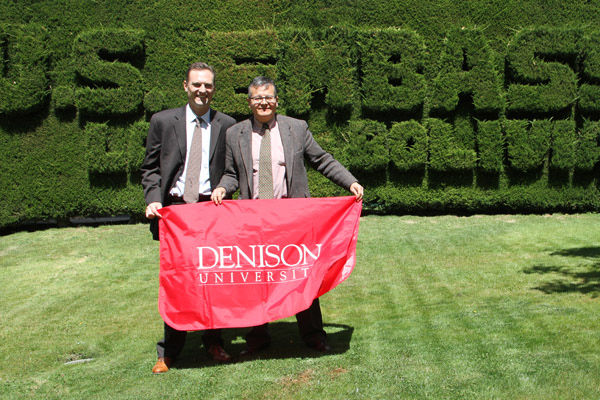 Both changed by Denison, two alumni cross paths in Bolivia.