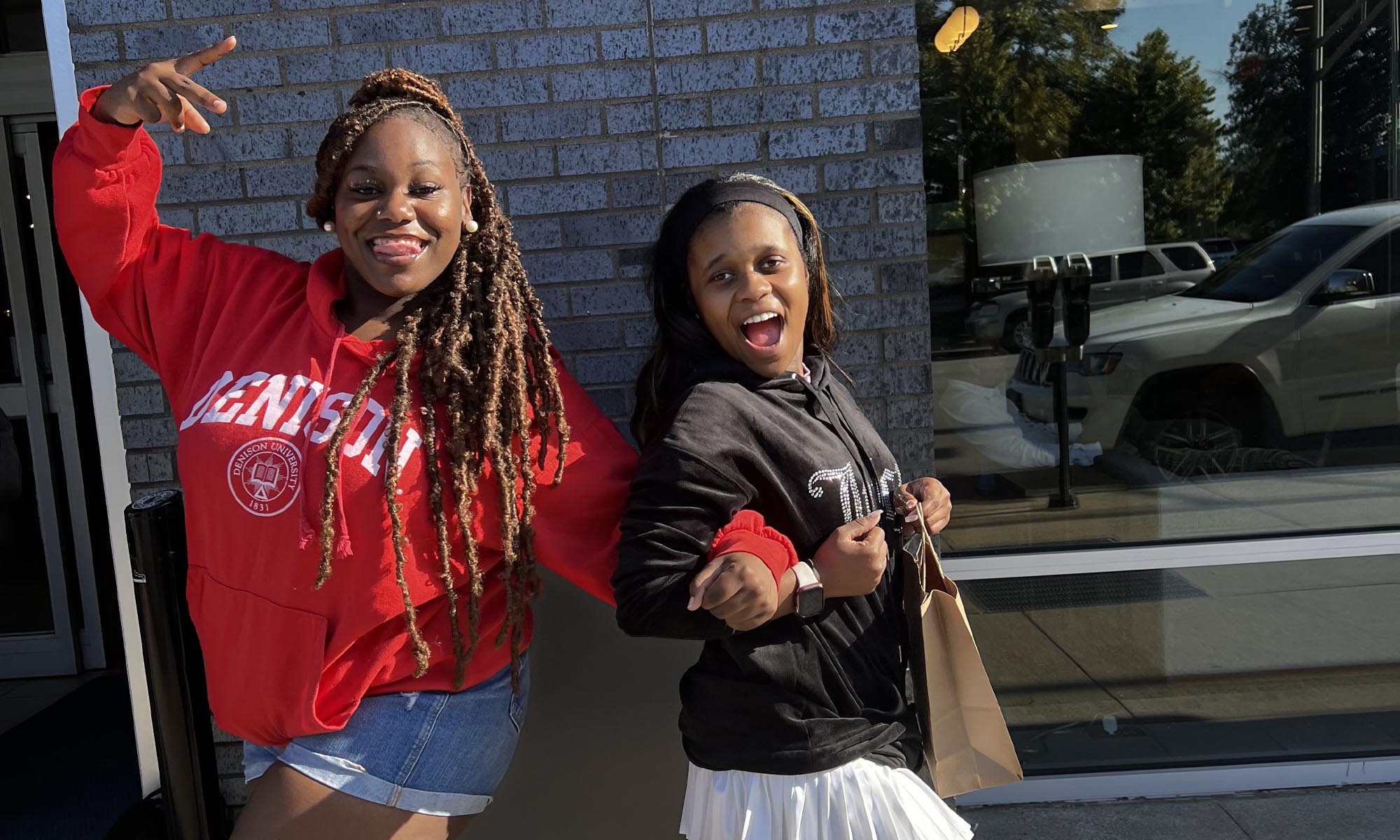 Denison first-year students