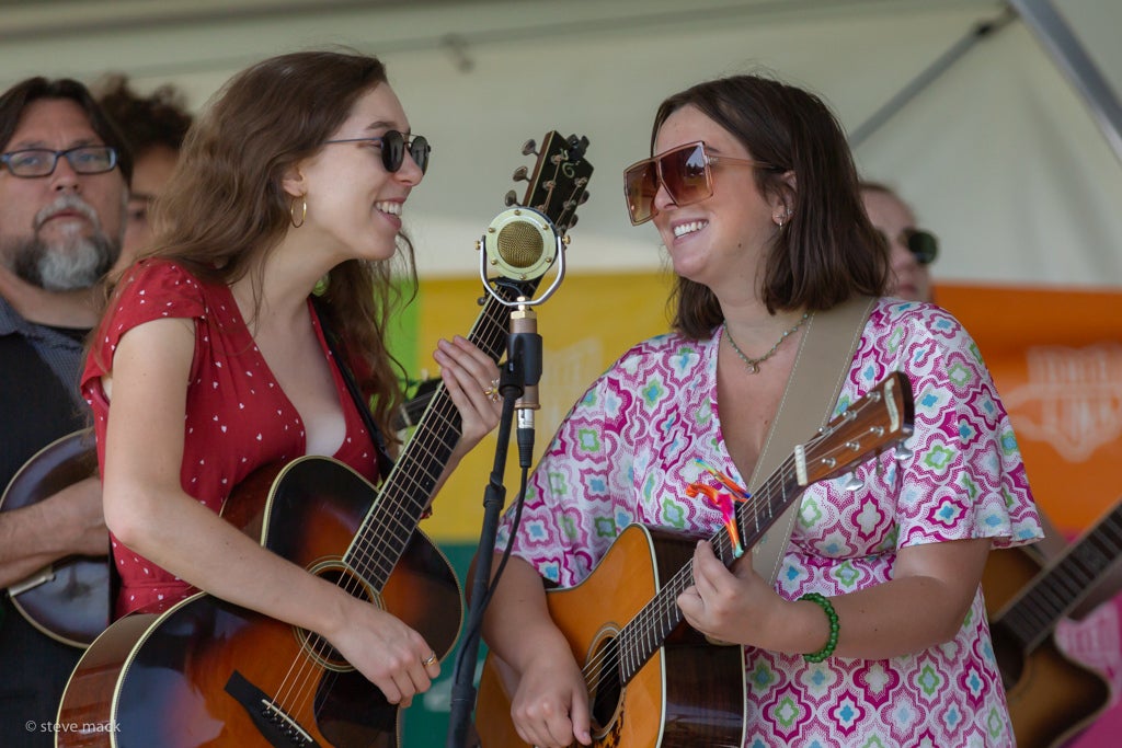 Denison Bluegrass Ensemble, 2021 — Sydney Kistler · Ansley Maynard