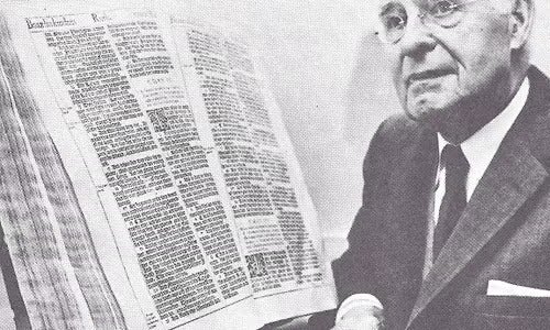 Edgar Goodspeed, one of the most important American Biblical scholars of the twentieth century