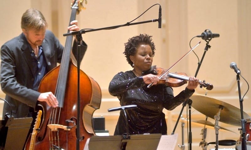 Regina Carter performs