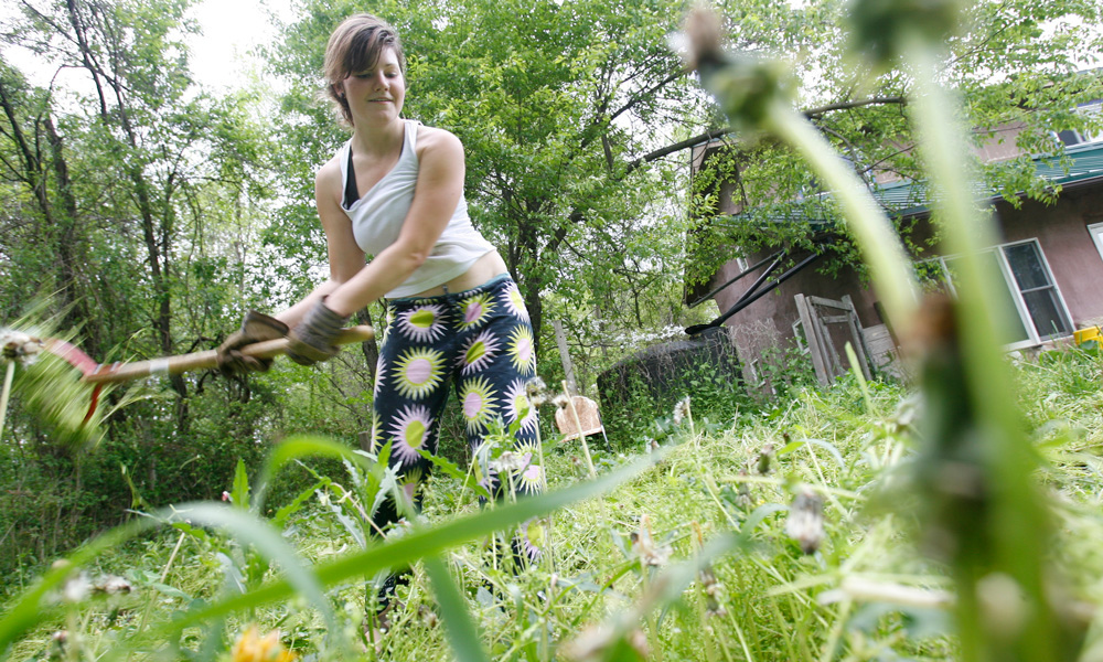 Student at the homestead