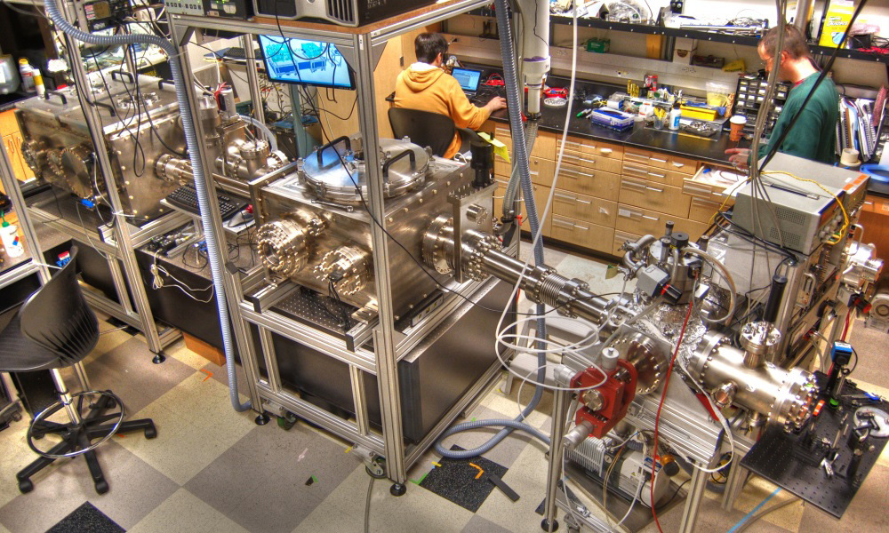 Attosecond beamline end station at OSU