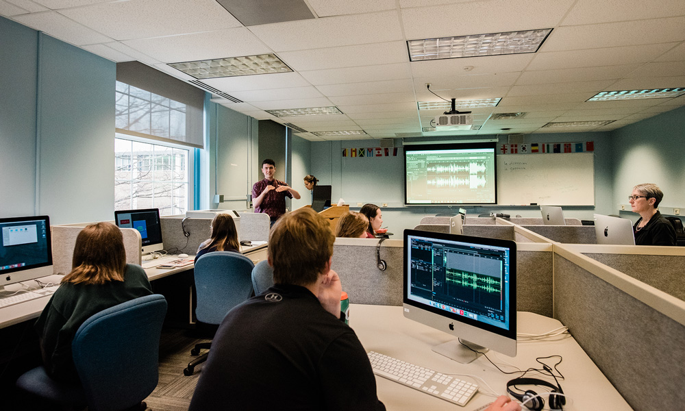 Char Daston leading a workshop