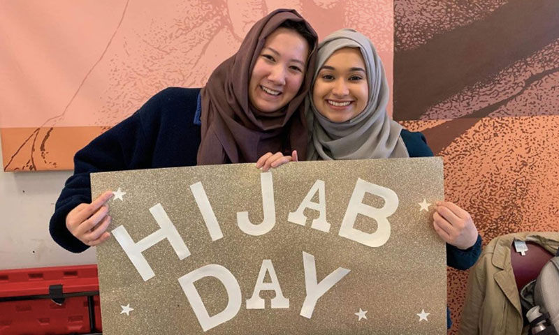 Hijab Day Sign