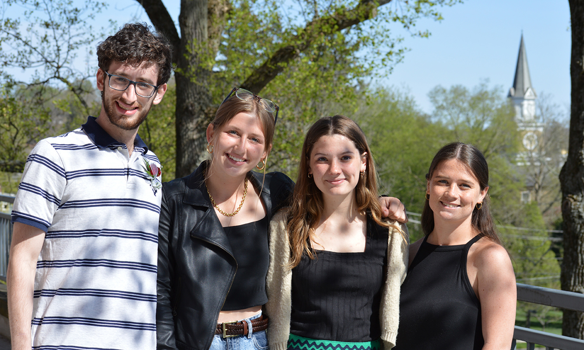 Elizabeth Sullivan, Ellie Blasko, Adam Cohn, and Betsy Wagner