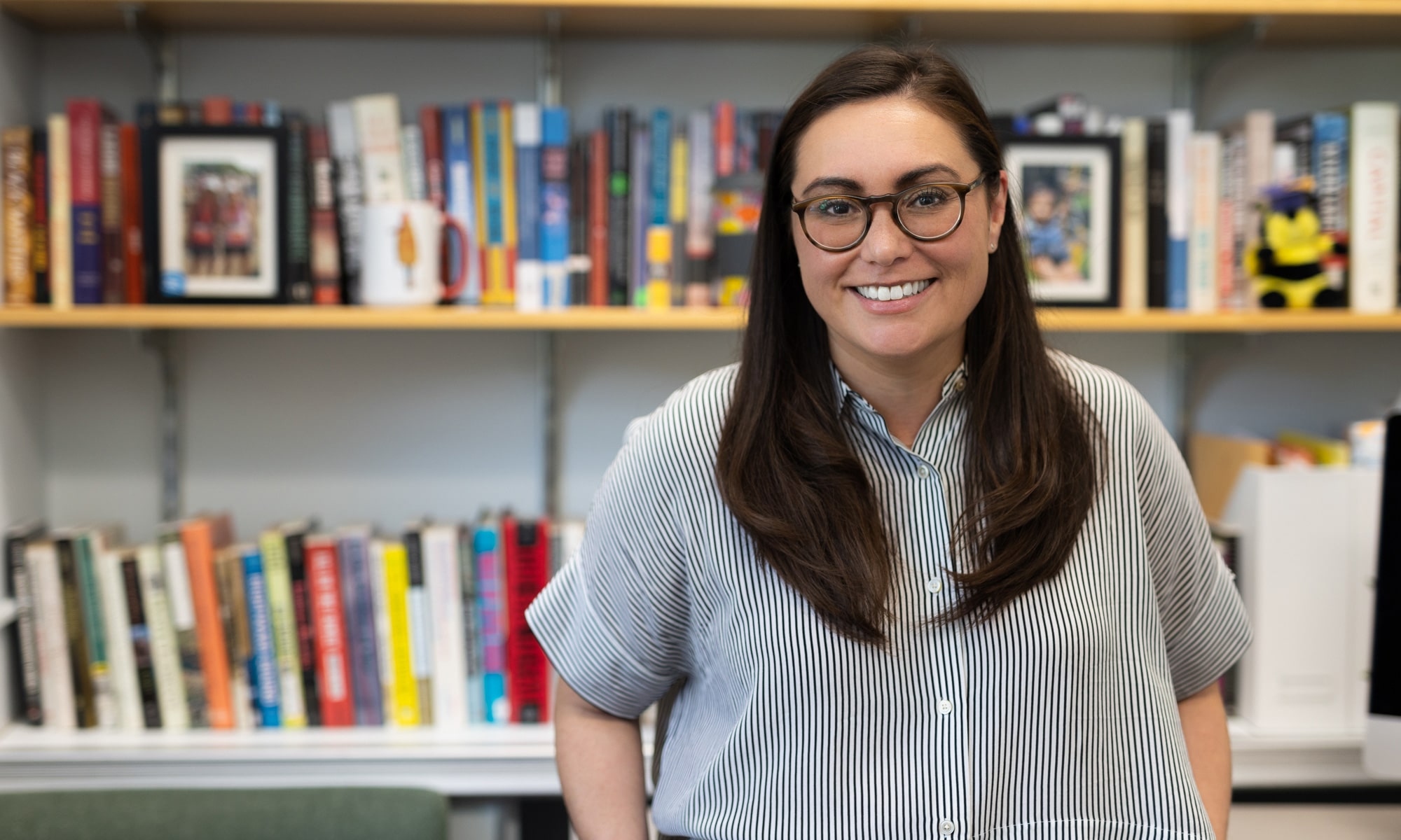 Assistant Professor Jessica Burch arrived at Denison in 2019.
