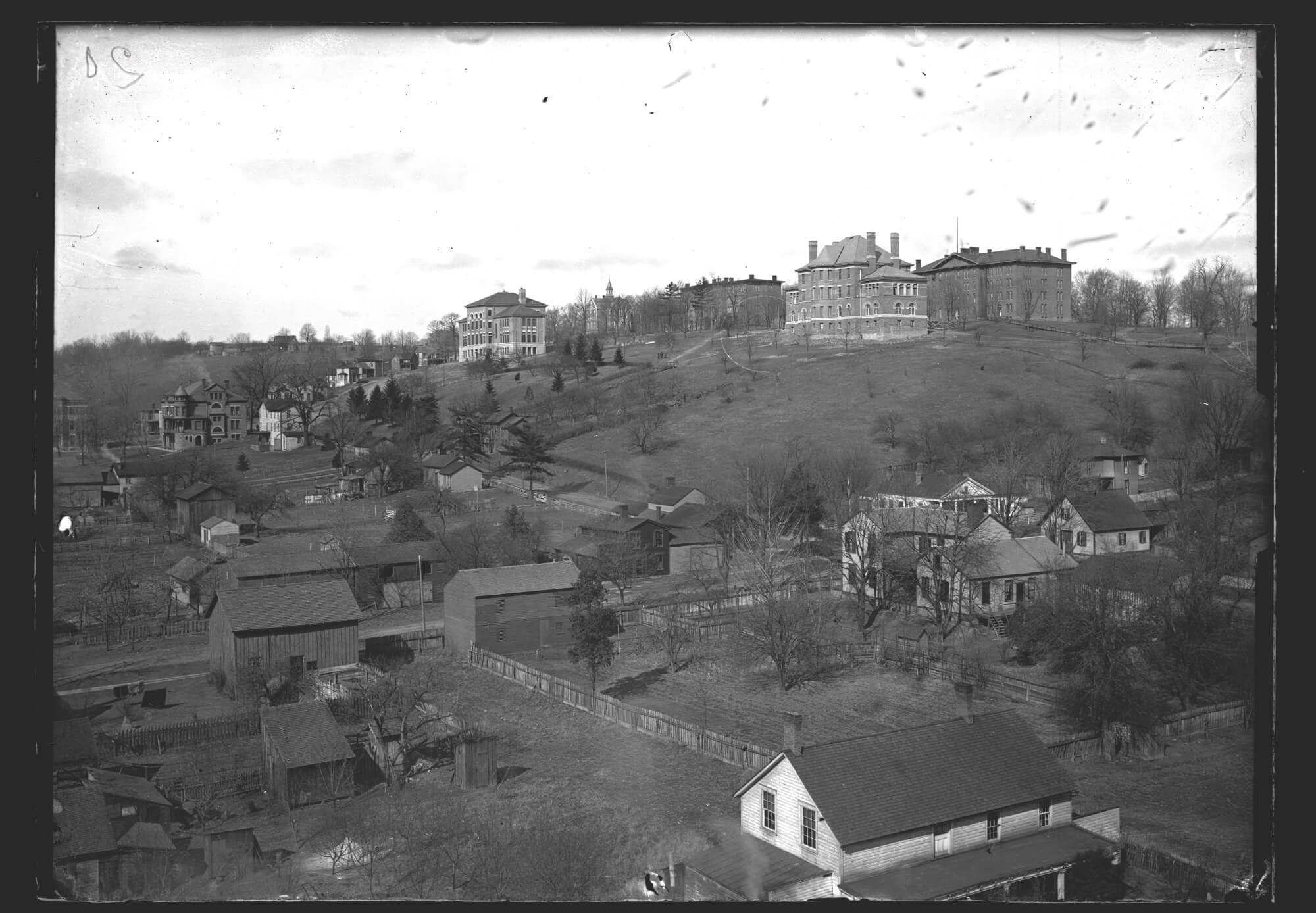 Denison Campus from the year 1895