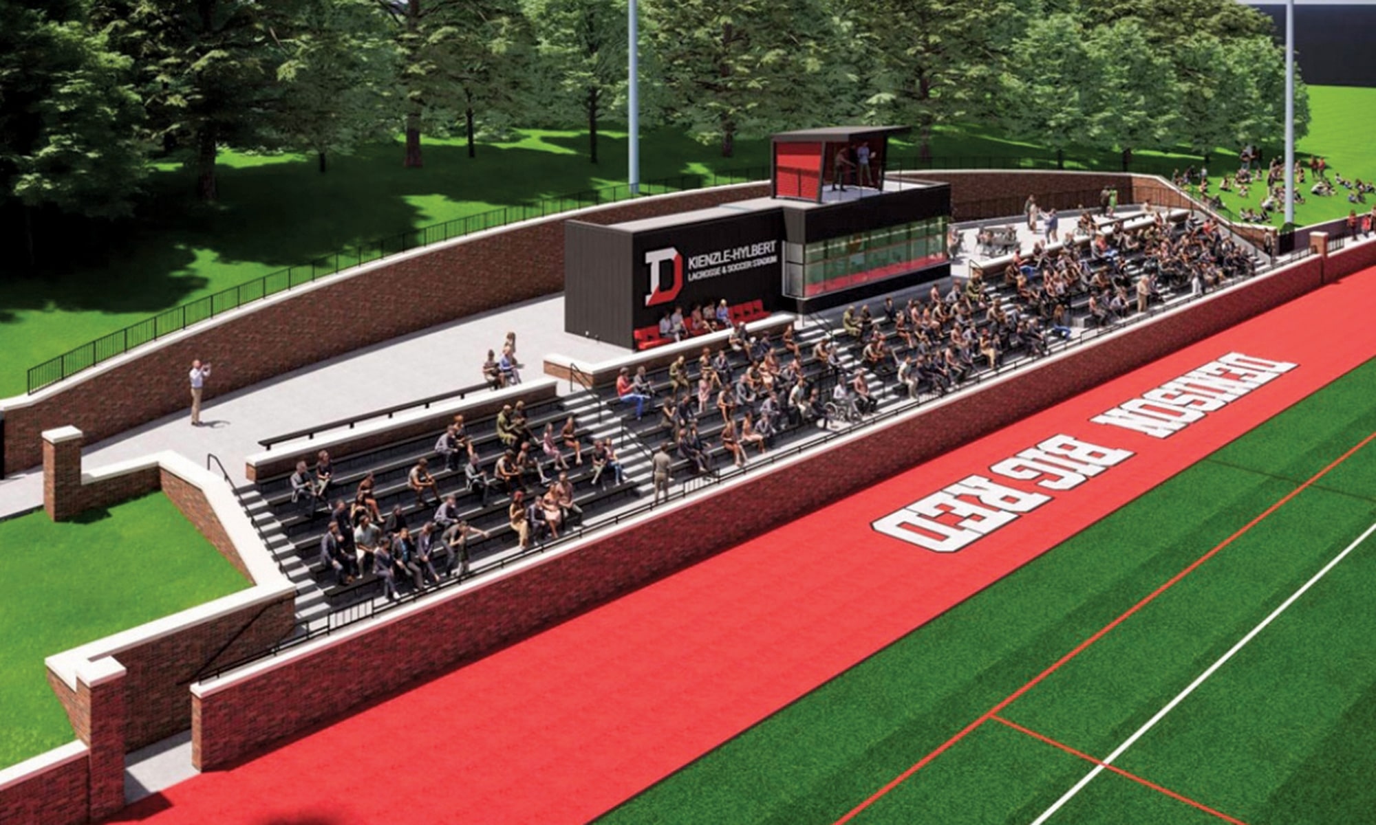 Stadium rendering