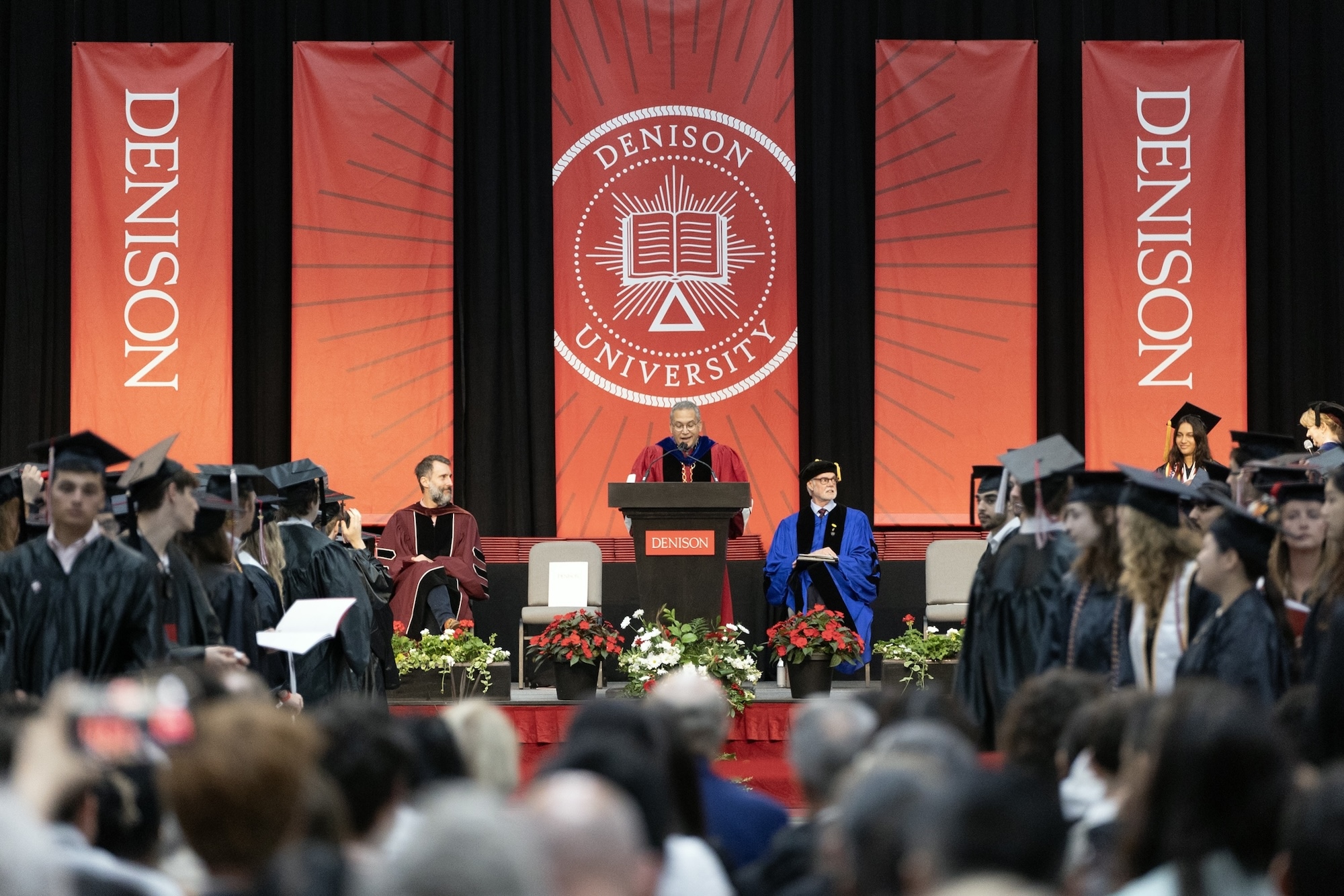 https://denison.eduPresident Weinberg delivers his commencement address to the Class of 2024.