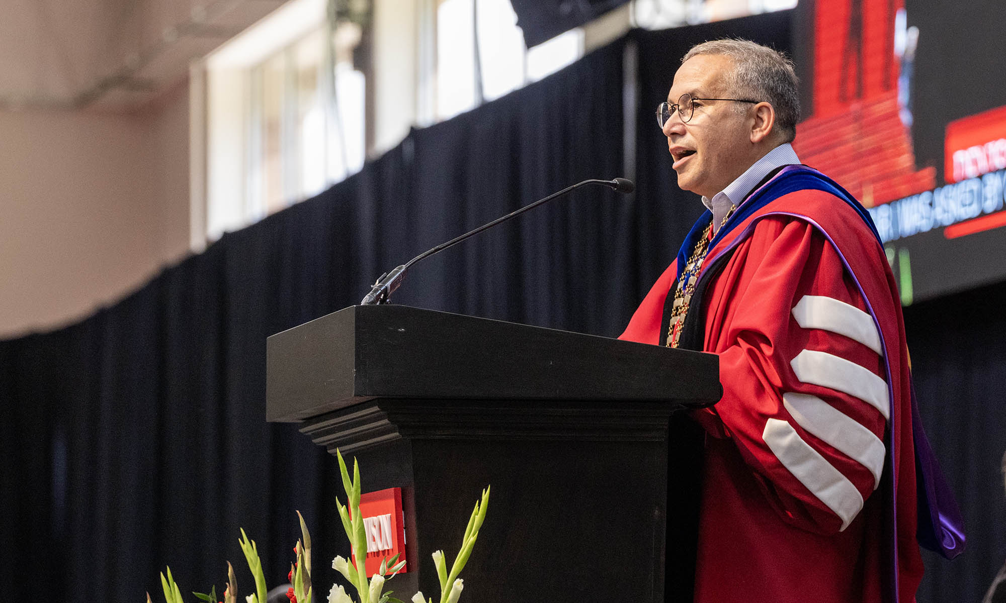 https://denison.eduAdam Weinberg speaking at Denison's 184th Commencement