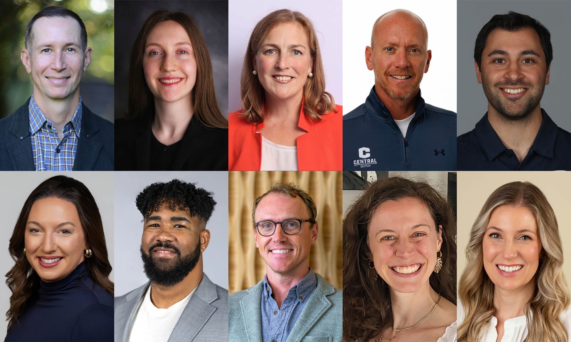 10 portrait photos in a collage grid, representing the 10 hall of fame inductees mentioned in the article below. 