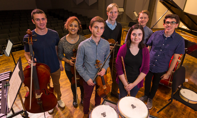The New Music Ensemble dives deep into the composers and music of today.