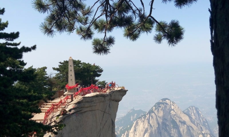 chinese mountain, huashan, study abroad