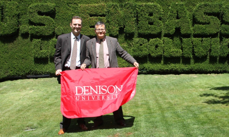 Both changed by Denison, two alumni cross paths in Bolivia.