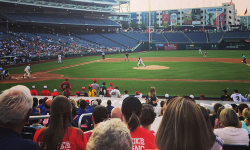 Lugar Scholars baseball game