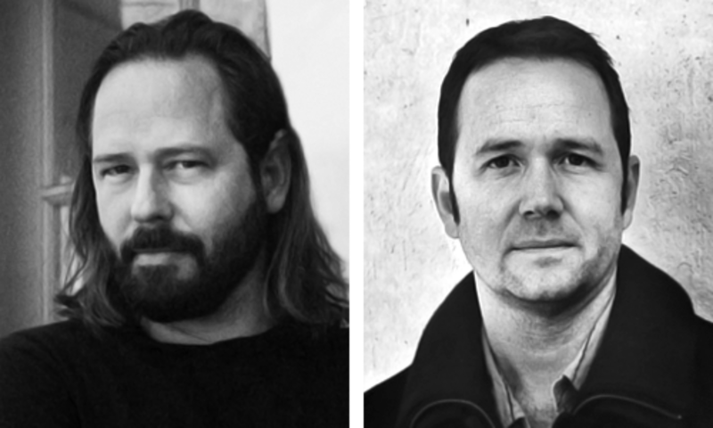 Photo of authors Daniel and Peter Grandbois