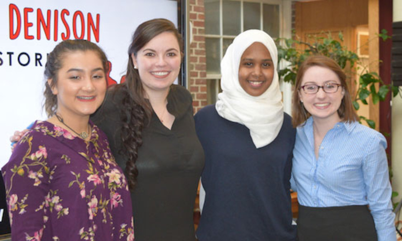 Students at refugee awareness week 2016