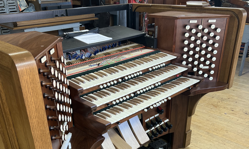 Swasey Chapel's organ