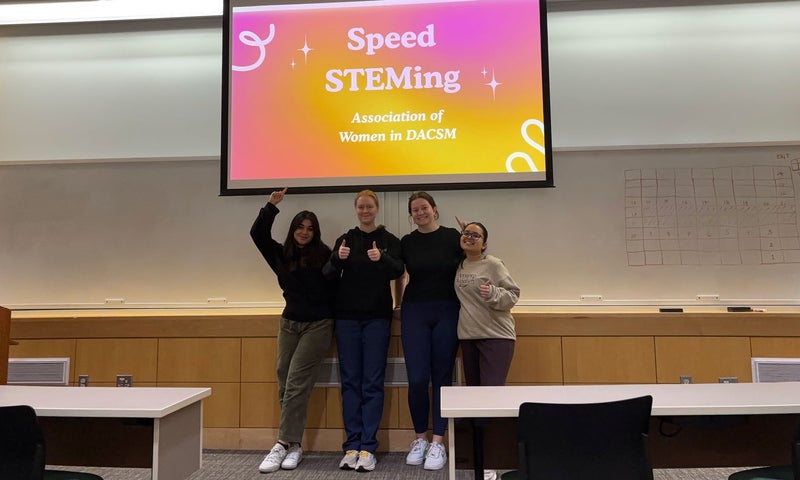 Members of Denison's WiN initiative