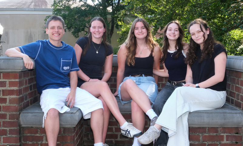 The juniors and seniors have demonstrated a high ability and interest in physics.