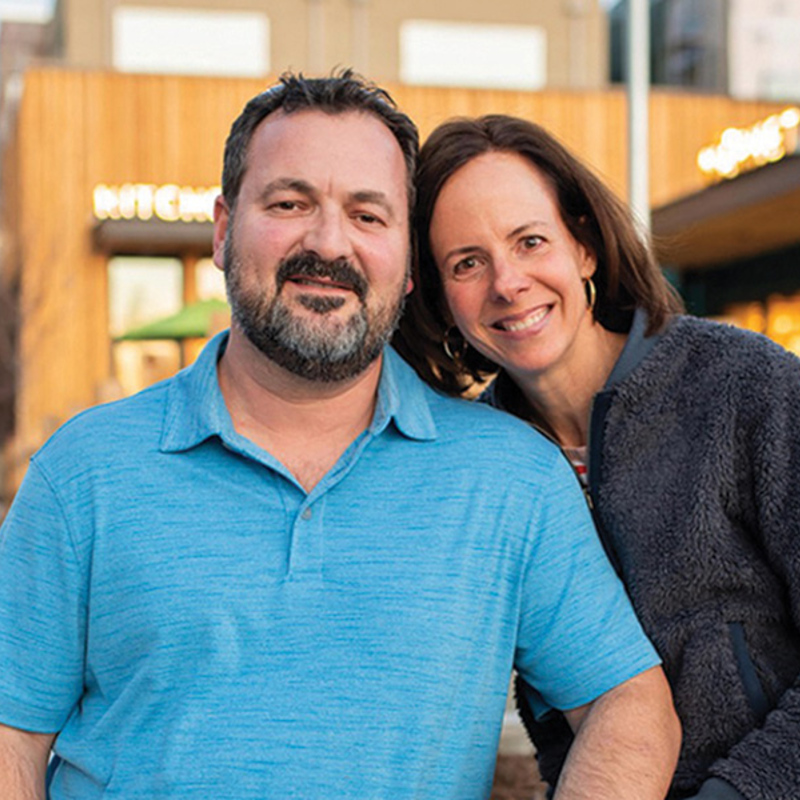 George Gastis ’92, pictured with his wife, Laura Lee Gastis ’91