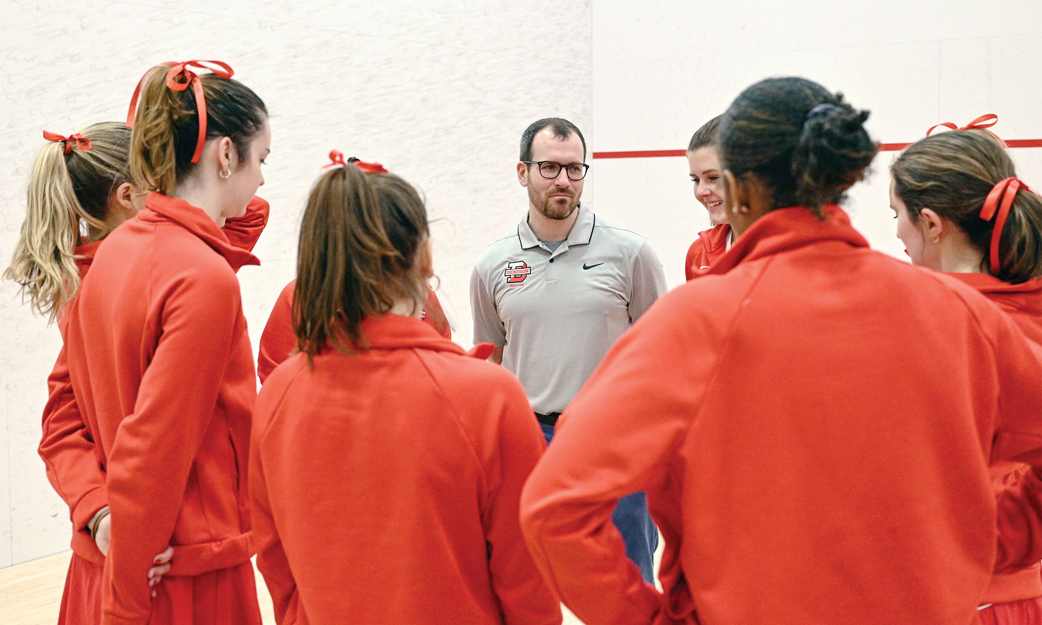 Denisons Women's Squash team