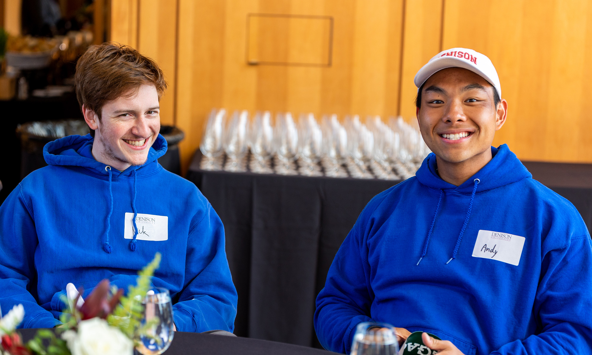 Nick Meyers '23 and Andrew Lim '23