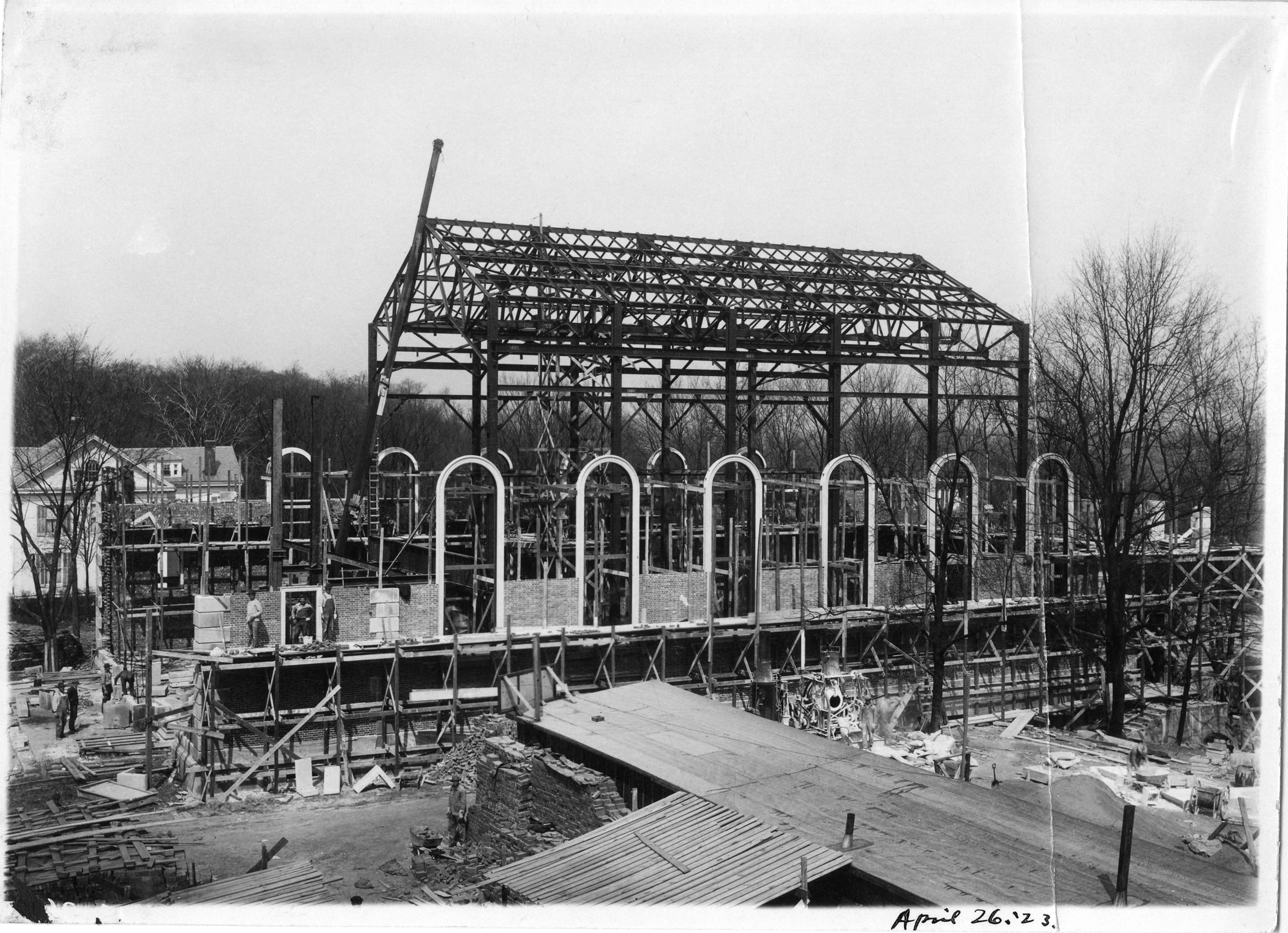 Swasey Chapel skeleton