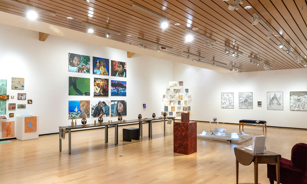 Senior art gallery