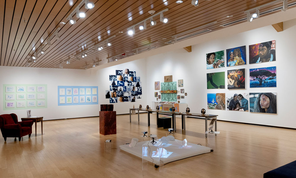 Senior art gallery