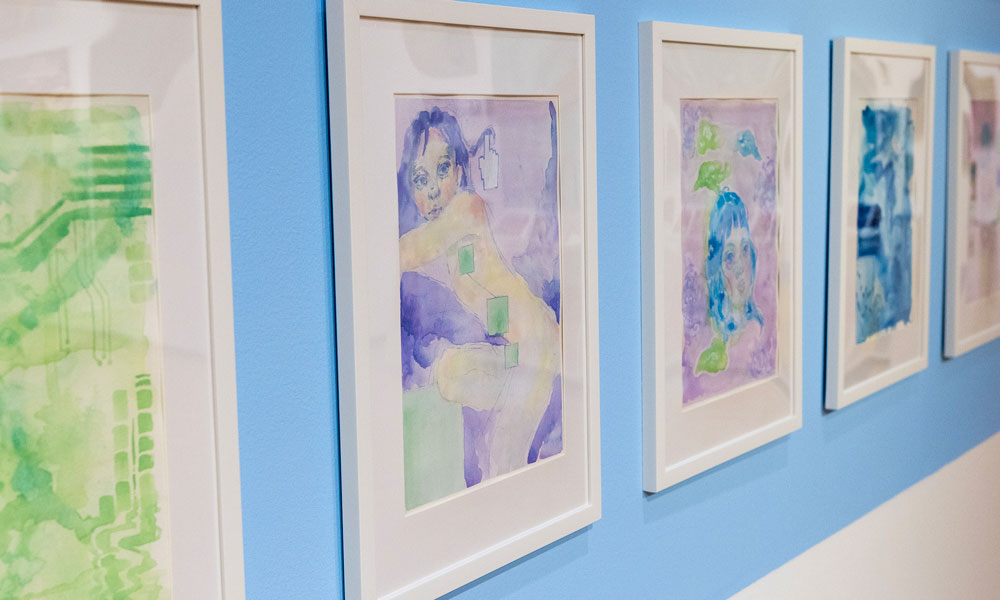 Senior art gallery