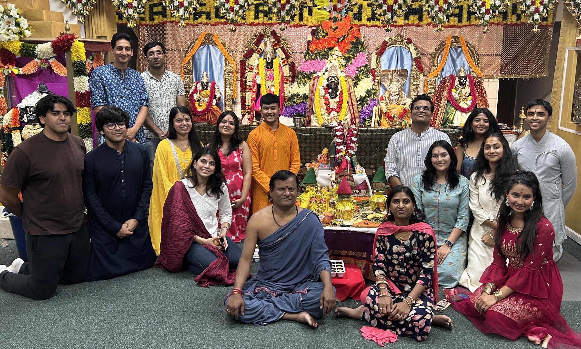 Hindu temple trip.